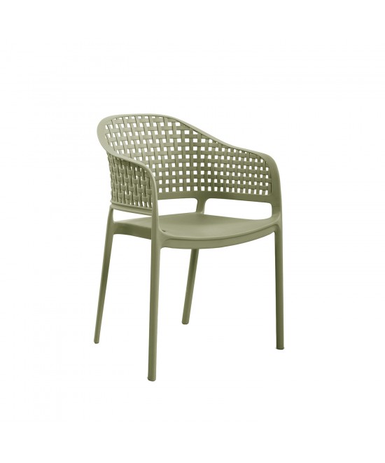 Πολυθρόνα CUBA λαδί 56 x 54 x 81