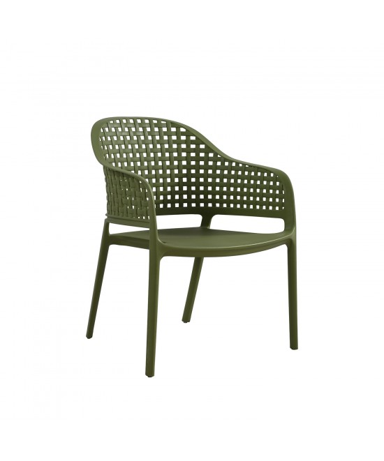 Πολυθρόνα CUBA-L λαδί 66 x 67 x 82