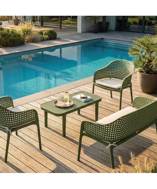 Καναπές CUBA-S λαδί 123 x 68 x 82