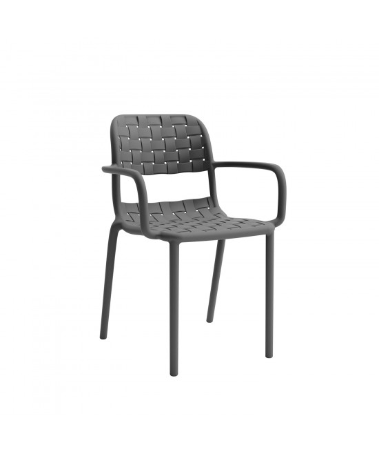 Πολυθρόνα Tonic γκρι 55 x 57 x 82