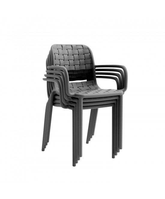 Πολυθρόνα Tonic γκρι 55 x 57 x 82