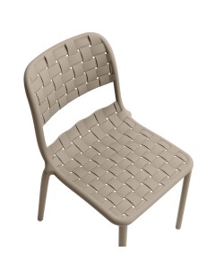 Καρέκλα Tonic-C μόκα 55 x 55 x 82