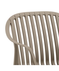 Καρέκλα Luaz μόκα 54 x 60 x 83