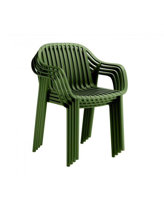 Καρέκλα Luaz λαδί 54 x 60 x 83