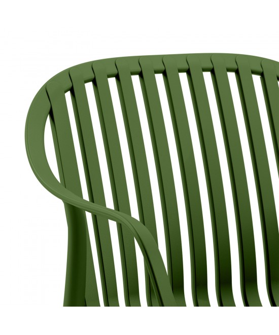 Καρέκλα Luaz λαδί 54 x 60 x 83