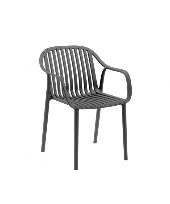 Καρέκλα Luaz γκρι 54 x 60 x 83