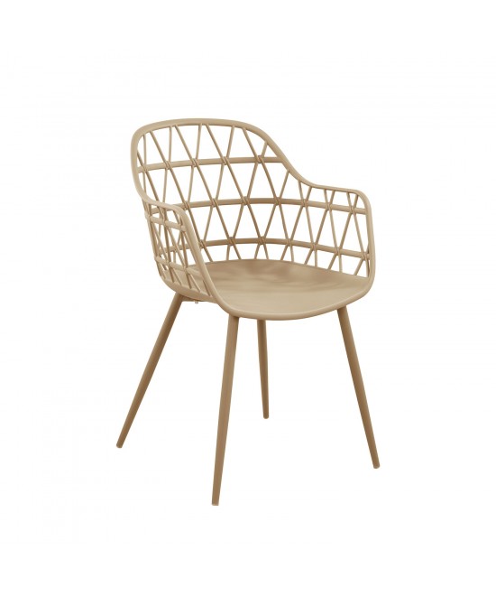 Καρέκλα NEON μόκα 56 x 56 x 85