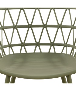 Καρέκλα NEON λαδί 56 x 56 x 85