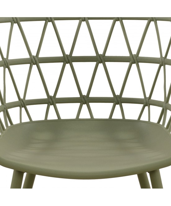 Καρέκλα NEON λαδί 56 x 56 x 85