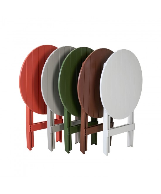 Τραπέζι Orbit λευκό Φ62 x  x 80