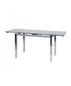 Τραπέζι Glamour Γκρι 110(170) x 74 x 75