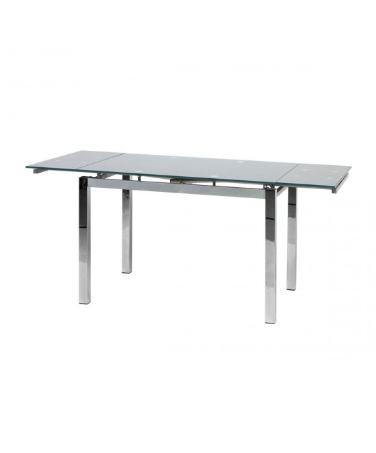Τραπέζι Glamour Γκρι 110(170) x 74 x 75 Τραπέζι Glamour Γκρι 110(170) x 74 x 75