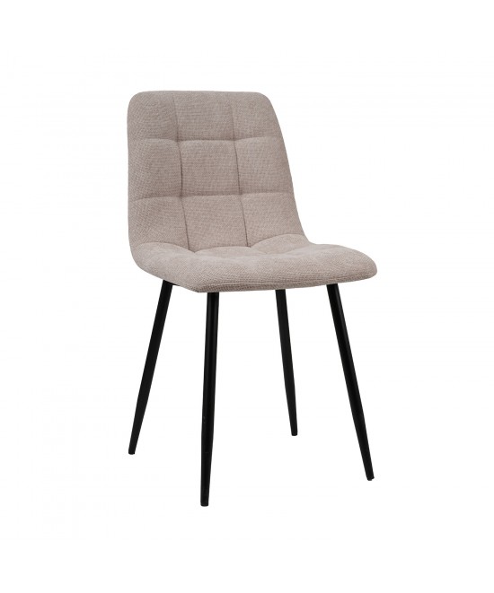 Καρέκλα Loris Μπεζ 46 x 54.5 x 89