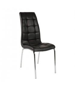 Καρέκλα Amelia Μαύρο 42 x 43 x 95