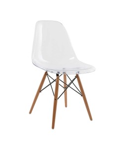 Καρέκλα Anita-Wood Διάφανο 46 x 55 x 82