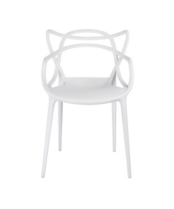 Πολυθρόνα Lorenza Λευκό 55 x 54 x 83