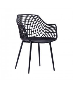 Πολυθρόνα Susan Μαύρο 56 x 57 x 84