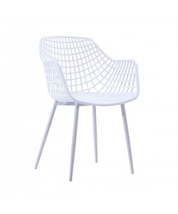 Πολυθρόνα Susan Λευκό 56 x 57 x 84