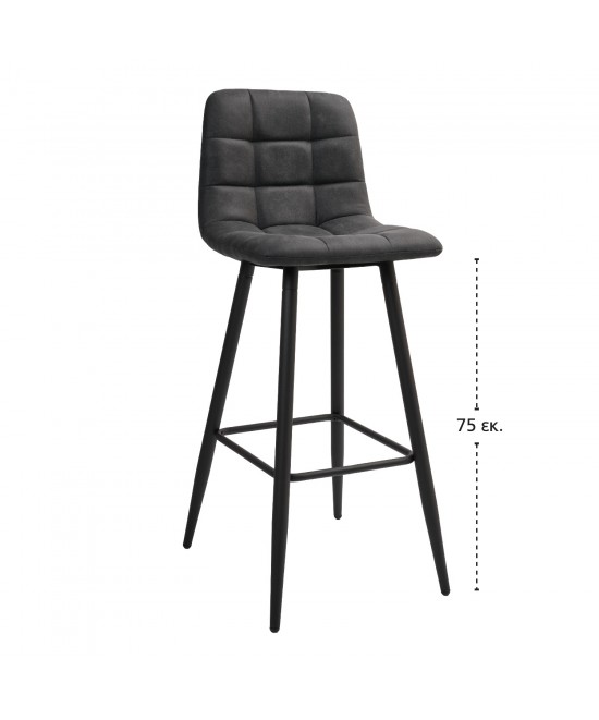 Σκαμπό Esco 75 Special Μαύρο 43 x 52 x 104