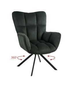 Πολυθρόνα Hilda Κυπαρισσί 62 x 72 x 88