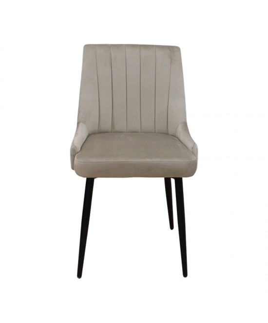 MEGAN CAPPUCCINO VELVET ΥΦΑΣΜΑ ΚΑΡΕΚΛΑ ΜΕΤΑΛΛΙΚΗ 51(56)Χ58Χ88εκ. MEGAN CAPPUCCINO VELVET ΥΦΑΣΜΑ ΚΑΡΕΚΛΑ ΜΕΤΑΛΛΙΚΗ 51(56)Χ58Χ88εκ.
