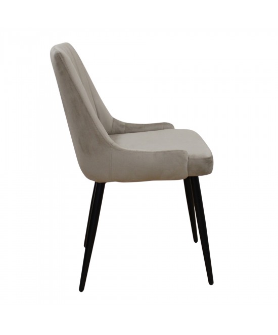 MEGAN CAPPUCCINO VELVET ΥΦΑΣΜΑ ΚΑΡΕΚΛΑ ΜΕΤΑΛΛΙΚΗ 51(56)Χ58Χ88εκ. MEGAN CAPPUCCINO VELVET ΥΦΑΣΜΑ ΚΑΡΕΚΛΑ ΜΕΤΑΛΛΙΚΗ 51(56)Χ58Χ88εκ.