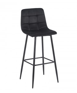 NORA BLACK VELVET ΥΦΑΣΜΑ 75εκ. ΣΚΑΜΠΟ ΜΕΤΑΛΛΙΚΟ 45X42X75-110εκ.