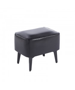SAMI BLACK PU ΣΚΑΜΠΟ 40X30X34εκ.