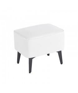 SAMI WHITE PU ΣΚΑΜΠΟ 40X30X34εκ.