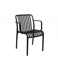 PARMA-S BLACK ΠΟΛΥΘΡΟΝΑ ΠΟΛ/ΝΙΟΥ 56X56X79εκ.