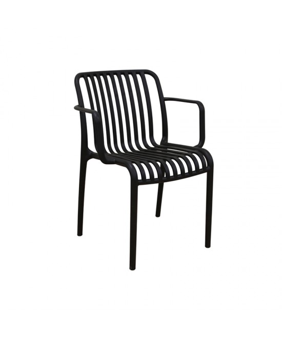 PARMA-S BLACK ΠΟΛΥΘΡΟΝΑ ΠΟΛ/ΝΙΟΥ 56X56X79εκ. PARMA-S BLACK ΠΟΛΥΘΡΟΝΑ ΠΟΛ/ΝΙΟΥ 56X56X79εκ.