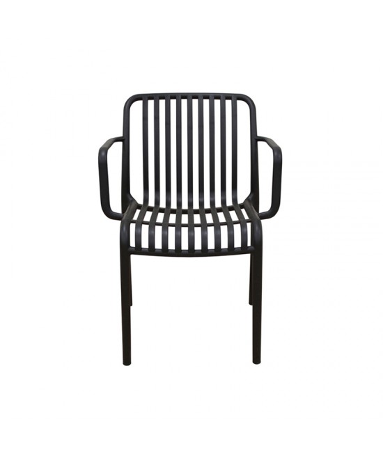 PARMA-S BLACK ΠΟΛΥΘΡΟΝΑ ΠΟΛ/ΝΙΟΥ 56X56X79εκ. PARMA-S BLACK ΠΟΛΥΘΡΟΝΑ ΠΟΛ/ΝΙΟΥ 56X56X79εκ.