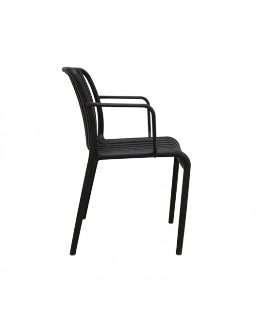 PARMA-S BLACK ΠΟΛΥΘΡΟΝΑ ΠΟΛ/ΝΙΟΥ 56X56X79εκ. PARMA-S BLACK ΠΟΛΥΘΡΟΝΑ ΠΟΛ/ΝΙΟΥ 56X56X79εκ.
