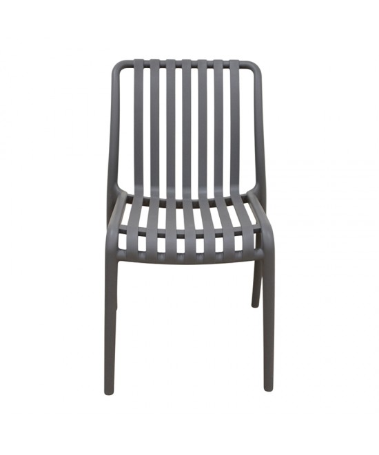 PARMA DARK GREY ΚΑΡΕΚΛΑ ΠΟΛ/ΝΙΟΥ 46X59X80εκ.