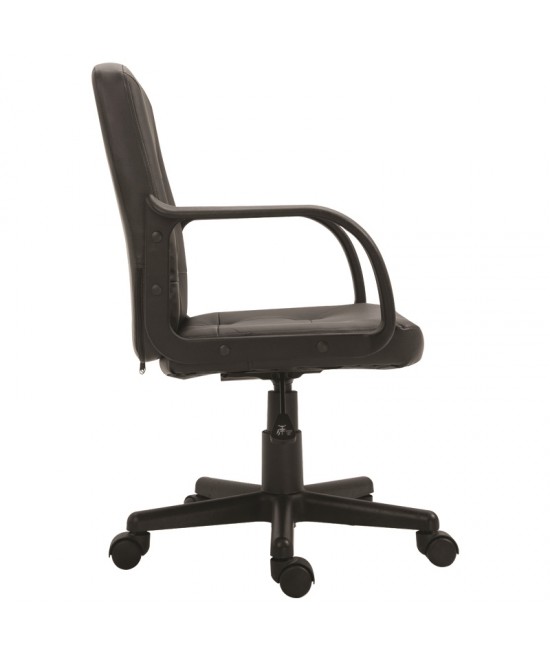 A1100 ΜΑΥΡΗ ΠΟΛΥΘΡΟΝΑ ΓΡΑΦΕΙΟΥ 56Χ55Χ43-87/55-98εκ.