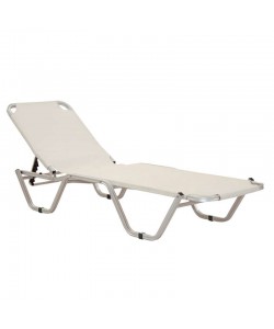 ADEL ΞΑΠΛΩΣΤΡΑ OFF WHITE ΤΕΧΤ.ΑΛΟΥΜΙΝ 25Χ25 193X59X30εκ.