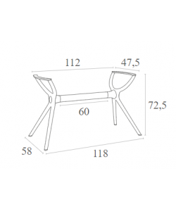 AIR ΒΑΣΗ BLACK MEDIUM 118X58X72,5εκ. ΠΟΛ/ΝΙΟΥ AIR ΒΑΣΗ BLACK MEDIUM 118X58X72,5εκ. ΠΟΛ/ΝΙΟΥ
