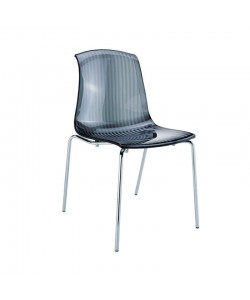 ALLEGRA BLACK TRANSP. ΚΑΡΕΚΛΑ 50Χ54Χ82εκ.