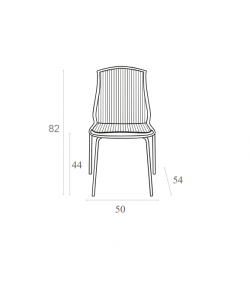 ALLEGRA CLEAR TRANSP. ΚΑΡΕΚΛΑ 50Χ54Χ82εκ. ALLEGRA CLEAR TRANSP. ΚΑΡΕΚΛΑ 50Χ54Χ82εκ.