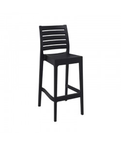 ARES ΣΚΑΜΠΟ ΜΠΑΡ75εκ. BLACK ΠΟΛ/ΝΙΟΥ 45Χ51Χ108εκ.