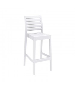 ARES ΣΚΑΜΠΟ ΜΠΑΡ75εκ. WHITE ΠΟΛ/ΝΙΟΥ 45Χ51Χ108εκ.