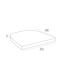 ARUBA ΜΑΞΙΛΑΡΙ ΠΟΛΥΘΡΟΝΑΣ 50X46X5εκ. ARUBA ΜΑΞΙΛΑΡΙ ΠΟΛΥΘΡΟΝΑΣ 50X46X5εκ.