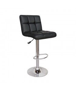 BAR40 ΜΑΥΡΟ PU(Σ2)ΣΚΑΜΠΟ ΜΕ ΑΜΟΡΤΙΣΕΡ 43X52X113εκ.