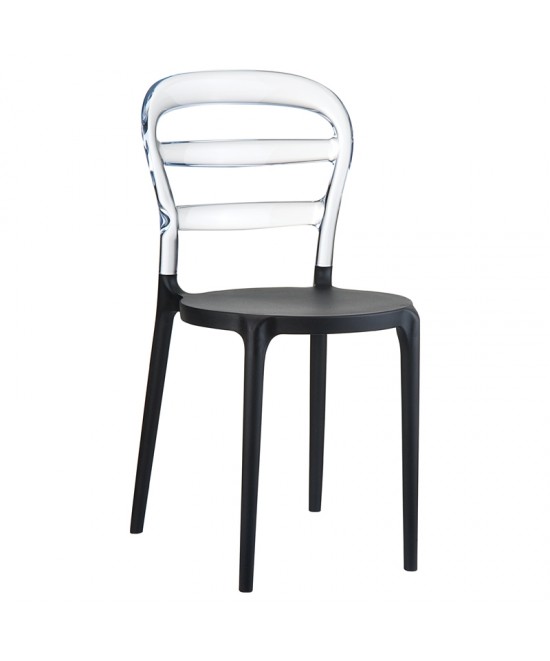 BIBI BLACK/CLEAR TRANSP.ΚΑΡΕΚΛΑ