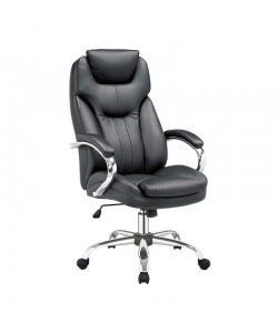 BS3200 ΜΑΥΡΟ PU ΠΟΛΥΘΡΟΝΑ ΓΡΑΦΕΙΟΥ 61Χ78Χ51-116.5/60-124.5εκ.