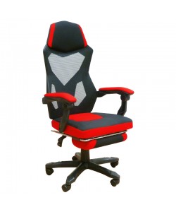 A6220 ΜΑΥΡΟ/ΚΟΚΚΙΝΟ MESH ΠΟΛΥΘΡ./ΜΕ ΥΠΟΠΟΔΙΟ  61Χ62Χ105-115εκ.