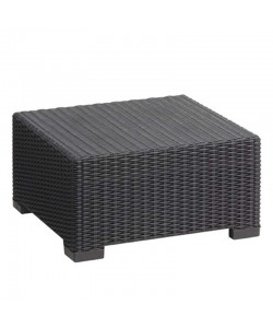 CALIFORNIA ΑΝΘΡΑΚΙ ΤΡΑΠΕΖΙ 68Χ68Χ35εκ.