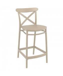 CROSS 65εκ. ΣΚΑΜΠΟ TAUPE ΠΟΛ/ΝΙΟΥ 45Χ50Χ96εκ.