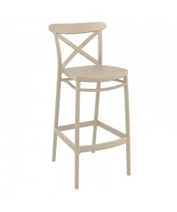 CROSS 75εκ. ΣΚΑΜΠΟ TAUPE ΠΟΛ/ΝΙΟΥ 45Χ52Χ106εκ.