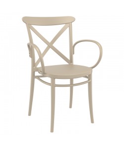 CROSS XL TAUPE ΠΟΛΥΘΡΟΝΑ ΠΟΛ/ΝΙΟΥ 57Χ51Χ87εκ.